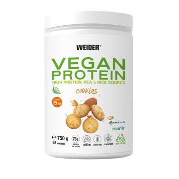 Weider Vegan Protein vegán fehérjepor - 750 g keksz