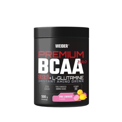 Weider Premium BCAA 8:1:1 + Glutamine ZERO aminosav 500 g pink lemonade