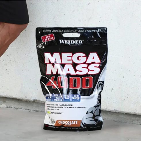 Weider Mega Mass 4000 tömegnövelő - 4 kg csoki