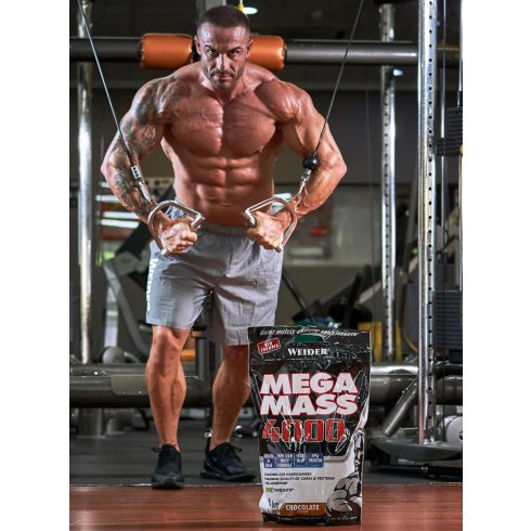 Weider Mega Mass 4000 tömegnövelő - 4 kg csoki