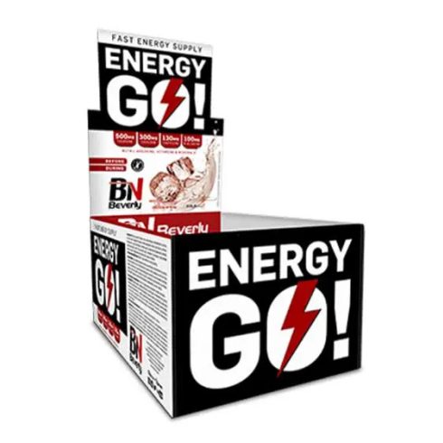Beverly Energy Go Pre Workout! Edzés előtti energizáló gél – 3 féle ízben – 12 db