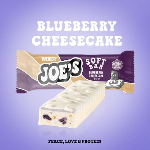 Weider Joe's Soft Bar áfonyás sajttorta 50 g 12 szelet