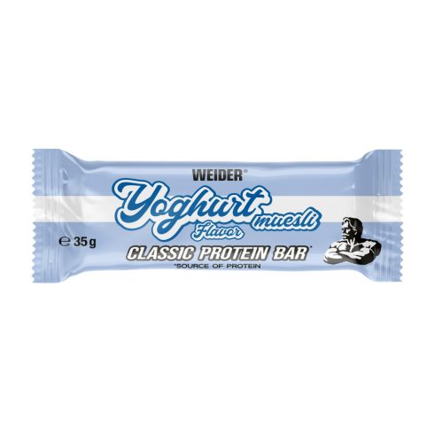 Weider Classic Bar energiaszelet 35 g joghurt-müzli 24 db